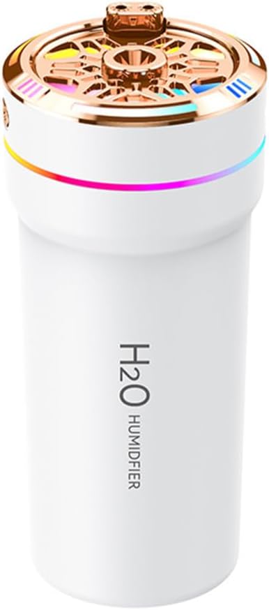 Car Diffuser Humidifier,300ML Car Aromatherapy Humidifier with Star Light Effect for Small Space Home Office Bedroom Car