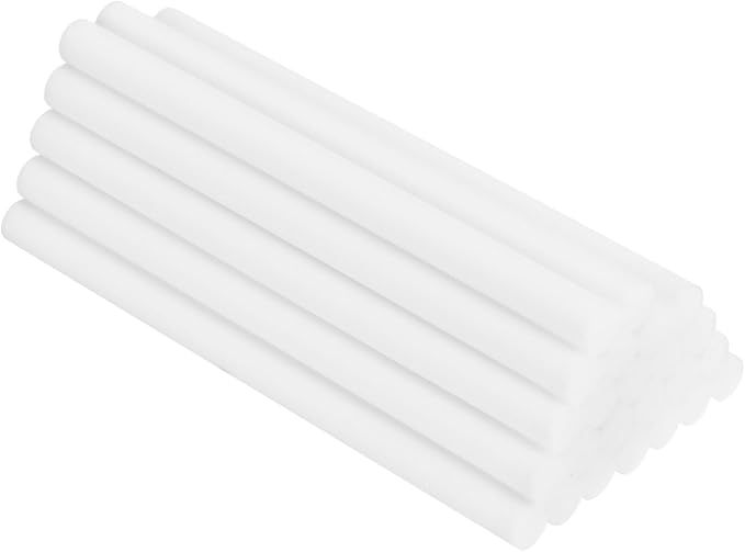 uxcell 24pcs Humidifier Cotton Stick, 10 x 150mm Refill Sticks Filter Replacement Wicks, Humidifier Filter Cotton Refill Travel Mini Humidifier Filters Sticks
