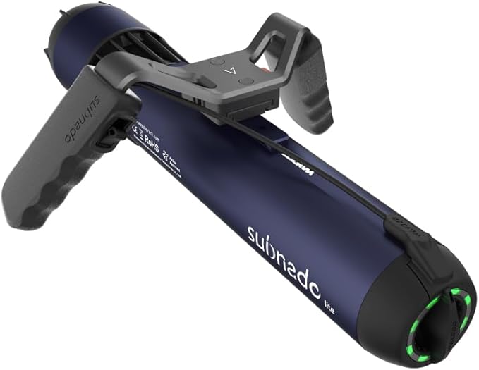 Waydoo Subnado Underwater Scooter Lite, Water Sports Diving Scooter with Removable Handle, Compact and Portable Water Scooter for Adults&Kids, Scuba Diving Snorkeling Sea Scooter Multiple Uses, Blue