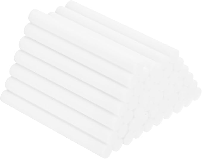 uxcell 48pcs Humidifier Cotton Stick, 8 x 80mm Refill Sticks Filter Replacement Wicks, Humidifier Filter Cotton Refill Travel Mini Humidifier Filters Sticks