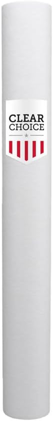 Clear Choice Sediment Water Filter 10 Micron 20 x 2.50" Water Filter Cartridge Replacement 20 inch RO System EC210 EV9534-26, AP111-2C CFS124-C20, 1-Pk