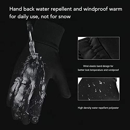 Kids Winter Gloves Thick Soft Fleece Warm Touch Screen Anti-Slip for Boys Girls 3-15 Years Cycling School-FlexoryFit