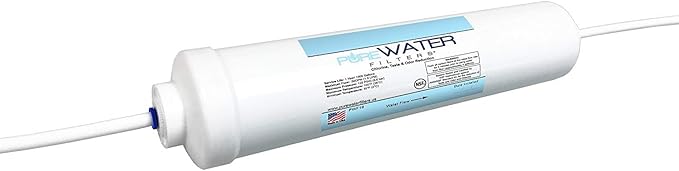 Inline Water Filter Kit for Refrigerators with Ice Makers