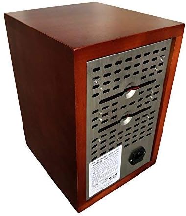 Mammoth Ion and Ozone Generator 3000 mg/hour, Adjustable up to 3,500 SqFt Ionizer & Deodorizer Ozone Odor Eliminator- Ozone Machine Wooden Design Ideal for Dust, Pollen, Pets & Smoke Smell