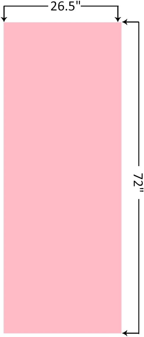 Eunzel Hot Yoga Towel Non Slip Yoga Mat Towel Non-Slip Sweat Absorbent Microfiber Towel for Hot Yoga, Pilates and Workout 72" x 26.5", Pink-FlexoryFit