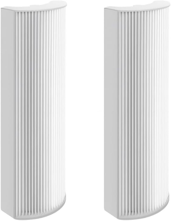 Nispira True HEPA Air Filter Replacement Compatible with Envion Therapure Air Purifier Models TPP220, TPP220F, TPP220H & TPP220M - 12.5” x 4.35” x 2.1” (2 Pack)