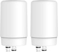 Overbest Faucet Water Filter, Replacement for Brita® Filter, Brita® Faucet 36311 on Tap Water Filtration System, 100 Gallons or 4 Months, White (2 Packs)