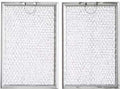 Filter Everything Replacement Whirlpool 56001069 Compatible Replacement Aluminum Filters - 5 x 7-5/8 x 3/32" (2-Pack)