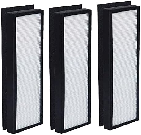 Nispira True HEPA Filter Carbon Pre Filter Compatible with Alen Breathe T500 Smart Tower Air Purifier. Compared to Part TF60, 3 Packs