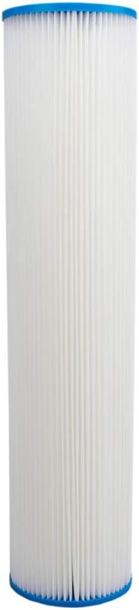 Clear Choice Sediment Water Filter 1 Micron 20 x 4.50" Water Filter Cartridge Replacement 20 inch RO System 255493-43 ECP1-20BB, PBB-P20-1, 2-Pk