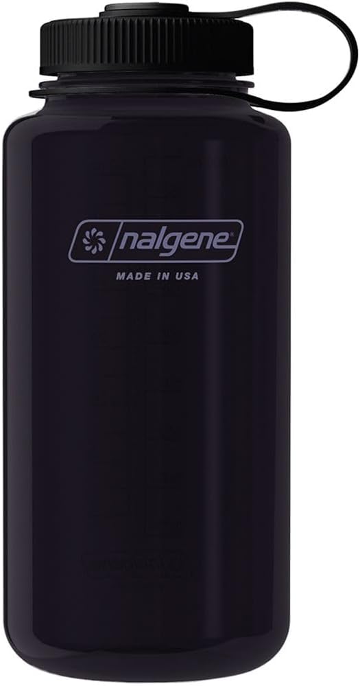 Nalgene Leak Proof Tritan BPA-Free Water Bottle - 32 oz Wide Mouth - Made in the USA for Outdoor Use & Daily Hydration (Odyssey)
