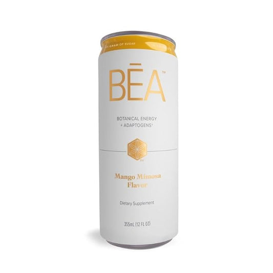 Isagenix BĒA™ Sparkling Energy Drink – Botanical Energy + Adaptogens – Mango Mimosa (12 Servings)-FlexoryFit