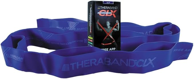 THERABAND CLX Resistance Band with Loops-FlexoryFit