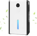 Dehumidifier for 1076 sq.ft,Quiet Portable Moisture Absorber with Auto Shut Off, Auto Defrost,72 OZ Water Tank,Drain Hose,7 Color LED Light,Sleep Mode for Basement Home Bedroom Bathroom RV