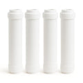 LiquaGen Polyphosphate Water Filter – Slow PHOS Media for Limescale, Rust & Corrosion | Pre-Filter for Water Heaters, Boilers, Ice Machines, Coffee Makers & Vending Systems (4, 2.5" x 10")