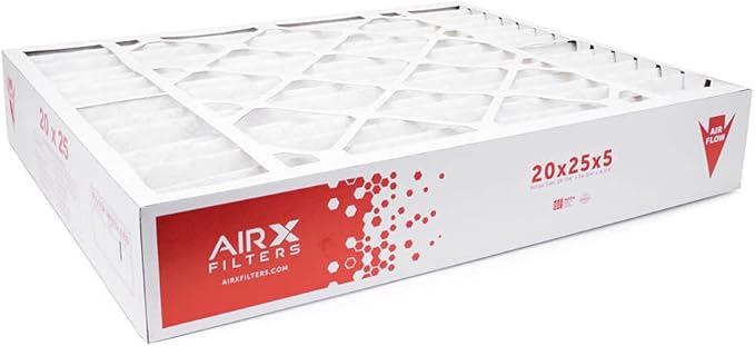 AIRx Filters 20x25x5 MERV 11 HVAC AC Furnace Air Filter Replacement for Honeywell FC100A1037 FC35A1027 CF200A1016, Allergy 2-Pack, Made in the USA
