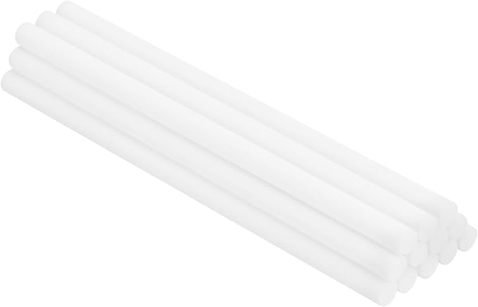 uxcell 12pcs Humidifier Cotton Stick, 7 x 140mm Refill Sticks Filter Replacement Wicks, Humidifier Filter Cotton Refill Travel Mini Humidifier Filters Sticks