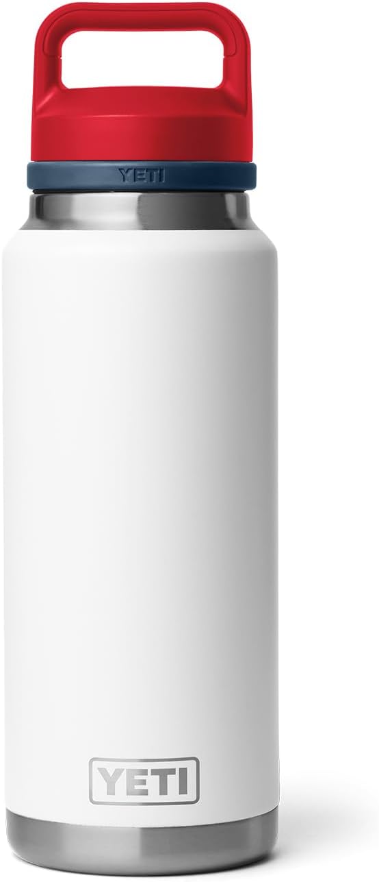 YETI Rambler 36 oz Bottle, Vacuum Insulated, Leakproof, Stainless Steel with Chug Cap