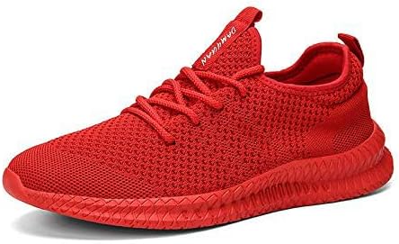 FUJEAK Men Running Shoes Men Casual Breathable Walking Shoes Sport Athletic Sneakers Gym Tennis Slip On Comfortable Lightweight Shoes