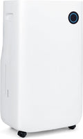 ARLIME 73 Pints Dehumidifier for Home & Basements, 4500 Sq. Ft Quiet Dehumidifier w/5 Modes, 3-Color Humidity Indicator Light, Auto or Manual Drainage, Drain Hose & Auto Shut-off for Bedroom