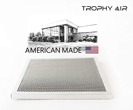 Washable Electrostatic HVAC Furnace Air Filter, Lasts a Lifetime, 6 Stage Permanent Air Filter, Healthier Home or Office, Made in The USA - Increases Airflow (14x20x1)