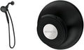 Moen 26100BL Engage Magnetix Energetix 6-Function 3.5 in. Single Wall Mount Fixed Adjustable Shower Head with 186117BL Magnetix Remote Dock, Matte Black