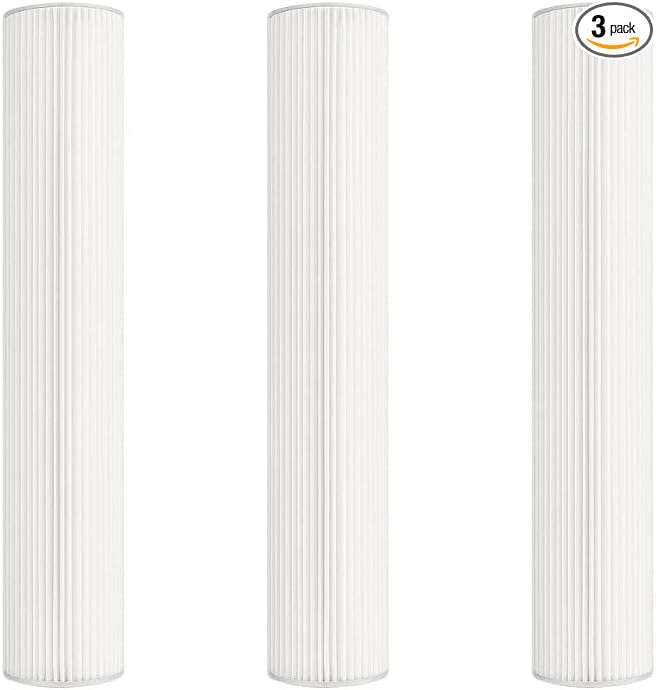 Nispira TPP240 TPP230 Replacement Filter for Envion Therapure TPP240 TPP230 Air Purifier TPP240F True HEPA with Activated Carbon 23" Long, 3 Packs
