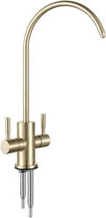 304SUS Stainless Steel 2 Way Filtered Kitchen Bar Sink Faucet Reverse Osmosis by Genpe
