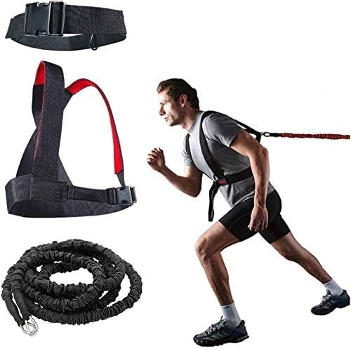YNXing Resistance Training Rope Explosive Force Bounce Physical Training Resistance Rope Improving Speed, Stamina and Strength-FlexoryFit