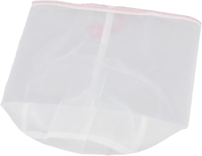 5 Gallons Brew Bag,160 Micro Reusable Straining Bag,Fine Mesh Bag Strainer Bag Wine Making Supplies,Multi Purpose Food Grade Filter Bag for Fruit Cider,Nut Milk,Cold Brew, Home Brewing