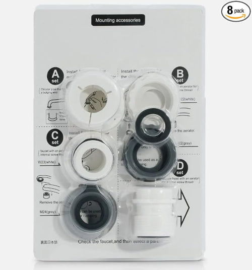 8 Pieces Mounting Accessories Set by Unknown