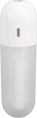 Asixxsix Mini Portable Humidifier, 100ml Cool Mist Humidifiers, USB Rechargeable Humidifier Wand, Travel Personal Humidifiers for Office, Bedroom, Quiet to Operate (White)