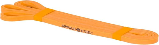Serious Steel Fitness 37" Resistance Training Bands (Portable Exercise Band System Training Bands- Great for Individuals Looking for Tension Throughout The Exercise)-FlexoryFit
