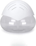 Air Purifier (White) - Water Filter Air Washer For Home and Office - Essential Oil Aroma Diffuser With LED Night light - Small Air Cleaner For Smoke and Pets (White)