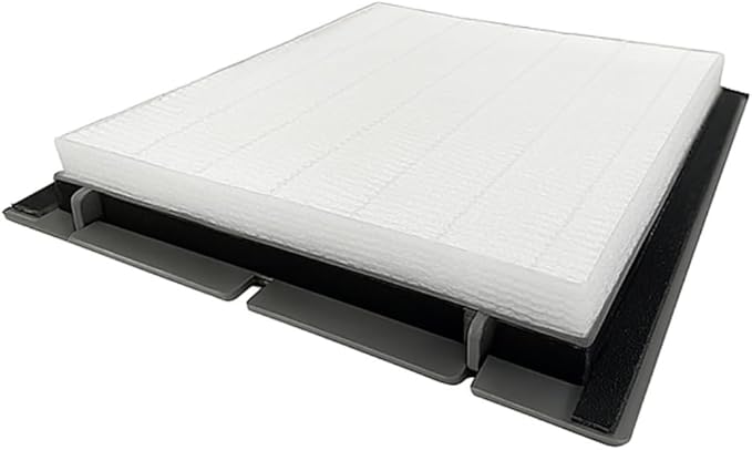 Nispira True HEPA Replacement Filter Compatible with Ivation 5-in-1 Air Purifier Ozone Generator IVAOZAP04, 1 Pack