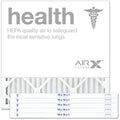 AIRX WICKED CLEAN AIR. 18x18x1 Air Filter MERV 13 Pleated HVAC AC Furnace Air Filter, Health 6-Pack, Made in the USA