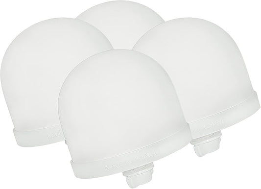 Aquaboon Ceramic Dome Water Filter Replacement for Countertop Systems | For Drinking Water | COMPATIBLE WITH: Zen, Max Water 104029, SHTFandGO SQ51132911 4 Pack