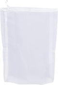 75 Micron Nylon Straining Bag Fine Mesh Food Strainer Filter Bags for Nut Milk, Green Juice, Cold Brew, Home Brewing (12.6" x 8.66")