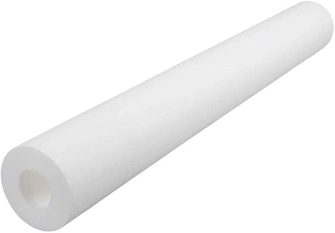 Clear Choice Sediment Water Filter 5 Micron 20 x 2.50" Water Filter Cartridge Replacement 20 inch RO System DEV910912, 155756-43 P5-20 PD-5-20, 4-Pk