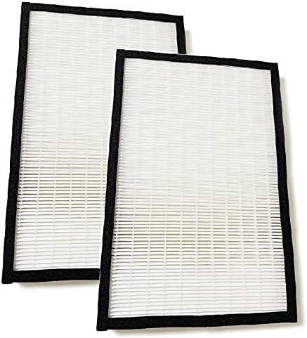 Nispira True HEPA Filter Replacement Compatible with Vornado Air Purifier AQS 25 35 Part MD1-0004. 2 Pack