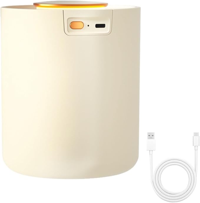 Mini Humidifier with Night Light, 1.5L Dual Channels Mist Humidifier, Auto Shut Off USB Desktop Humidifier for Bedroom Office Car