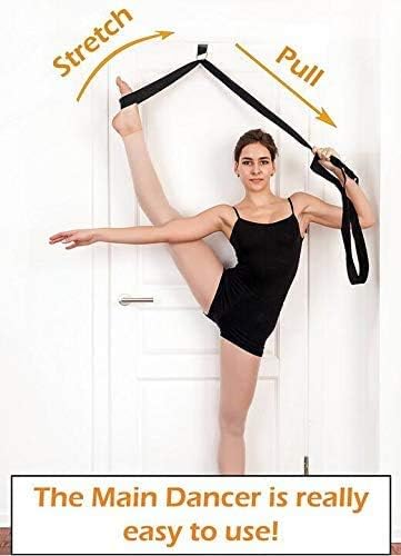 Leg Stretcher, Door Flexibility & Stretching Leg Strap - Great for Ballet Cheer Dance Gymnastics or Any Sport Leg Stretcher Door Flexibility Trainer Premium Stretching Equipment-FlexoryFit