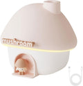 Mushroom Humidifier, 300ML Mist Humidifier, Portable Air Humidifer with Night Light for Bedroom Office Car