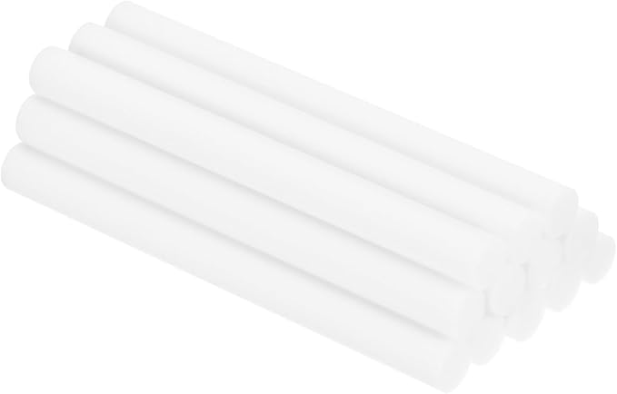 uxcell 12pcs Humidifier Cotton Stick, 9 x 100mm Refill Sticks Filter Replacement Wicks, Humidifier Filter Cotton Refill Travel Mini Humidifier Filters Sticks