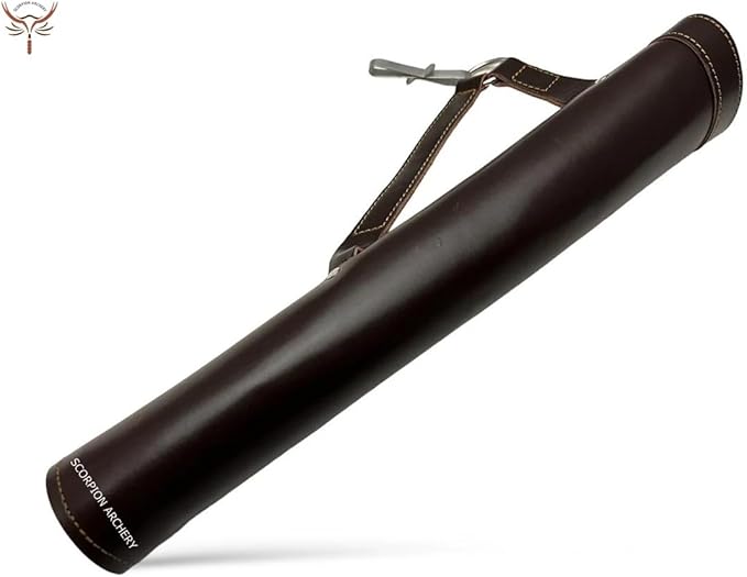 Traditional Back Quiver Bow Arrow Holder Handmade Leather Quiver Lightweight & Comfortable Gift for him Aniversary Gift