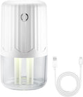 Mini Humidifier with Night Light, 400ML Dual Channels Mist Humidifier, Auto Shut Off USB Desktop Humidifier for Bedroom Office Car