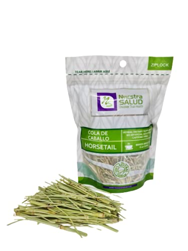 Horsetail Tea Cola de Caballo Hierba Herbal Tea Zip-Lock Bag (30g) 1.06oz- 100% Natural and Caffeine Free Detox-FlexoryFit