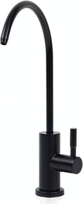 Reverse Osmosis Faucet, Filtered RO Drinking Water Faucet for Kitchen Sink, Non-Air Gap, 360-degree Rotation, Lead-Free, 304 Stainless Steel, Matte Black