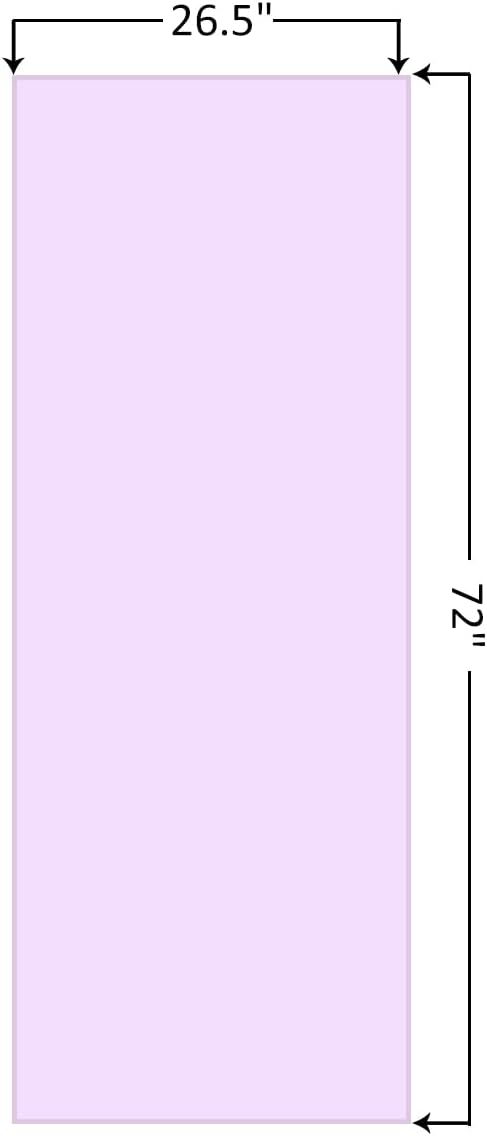 Eunzel Hot Yoga Towel Non Slip Yoga Mat Towel Non-Slip Sweat Absorbent Microfiber Towel for Hot Yoga, Pilates and Workout 72" x 26.5", Taro Purple-FlexoryFit