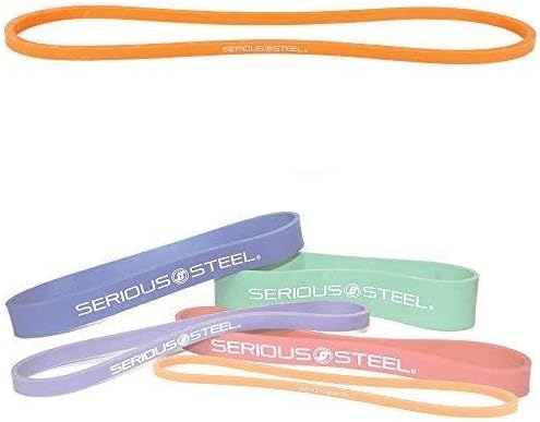 Serious Steel Fitness 12 inch Resistance Band - Deadlift & Hip Band for Glute Activation & Dynamic Warm Up-FlexoryFit